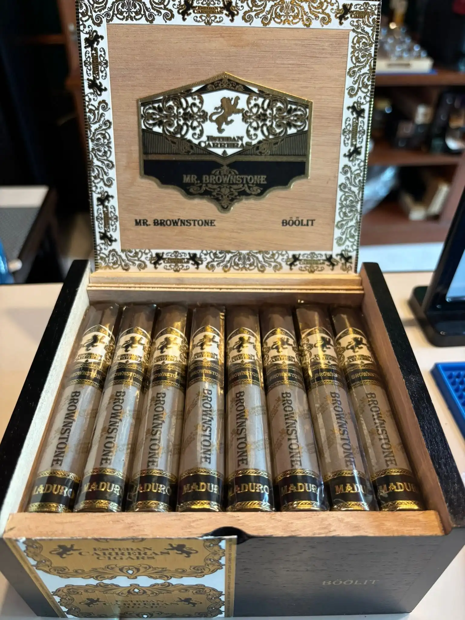 Cigar box display